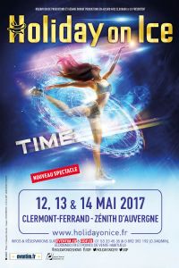 Holiday On Ice. Le samedi 13 mai 2017 à Cournon d'auvergne. Puy-de-dome.  14H00
